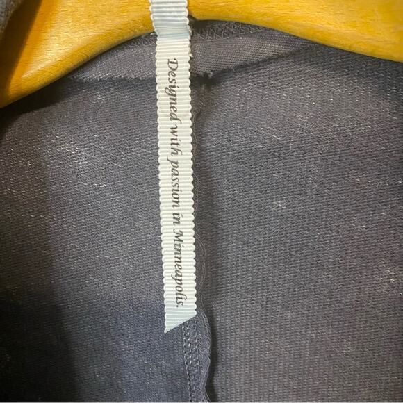 Leo & Nicole Gray cotton Jacket with Waterfall Front 2X lagenlook layering - Picture 8 of 10